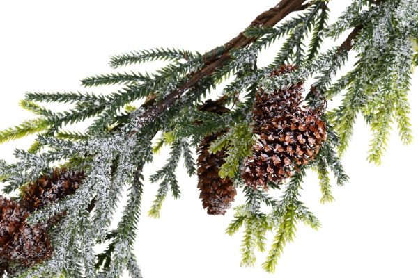 Гірлянда хвойна та шишками (EPI-A3-1003HAW) 1,5 м