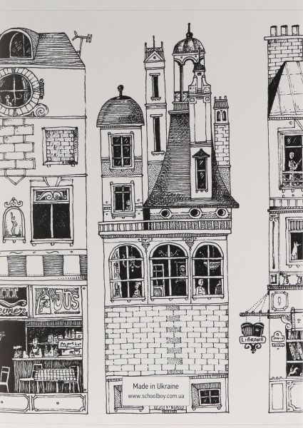 Комплект тетрадей Twin Book А5 40 л. Школярик