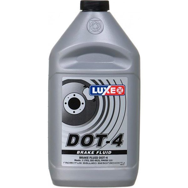 Гальмівна рідина Luxe DOT-4 0.8л (651)