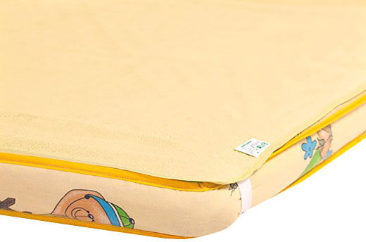 Наматрацник-пелюшка Эко Пупс Premium 2в1 60х80 см жовтий 2222204239019