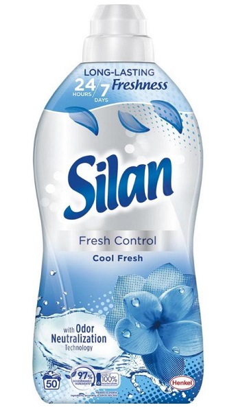 Кондиціонер-ополіскувач Silan Fresh Control Прохолодна свіжість 1,1 л