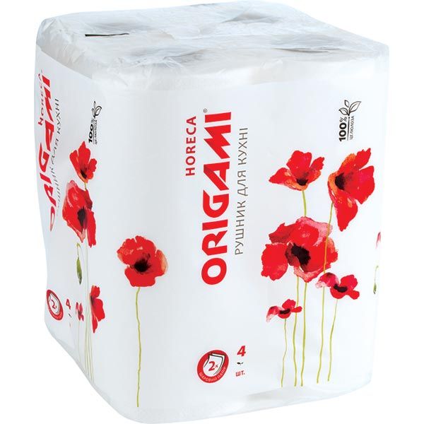 Бумажные полотенца Origami Horeca двухслойные 4 шт./уп.