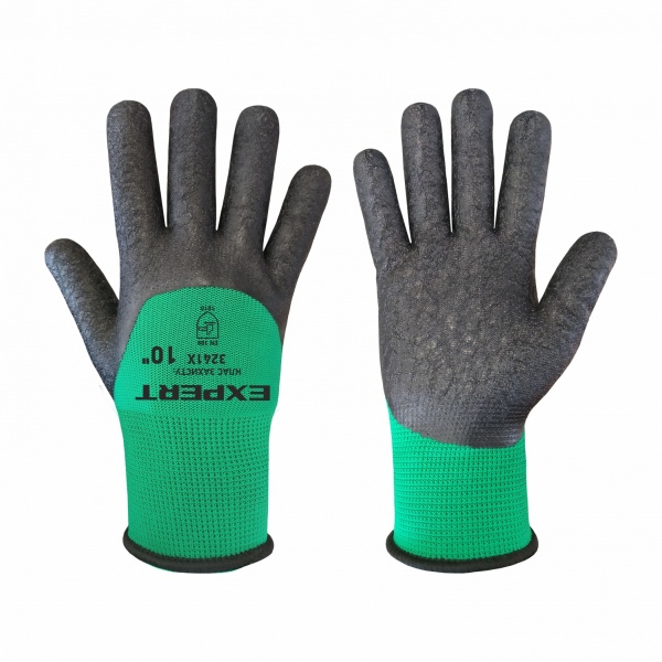 Перчатки Expert Tools Expert 1317 с покрытием латекс XL (10) 1317GN-10