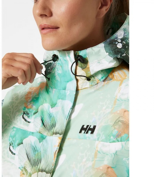 Куртка Helly Hansen W LOKE PRINT JACKET 63207-407 р.XS зелений