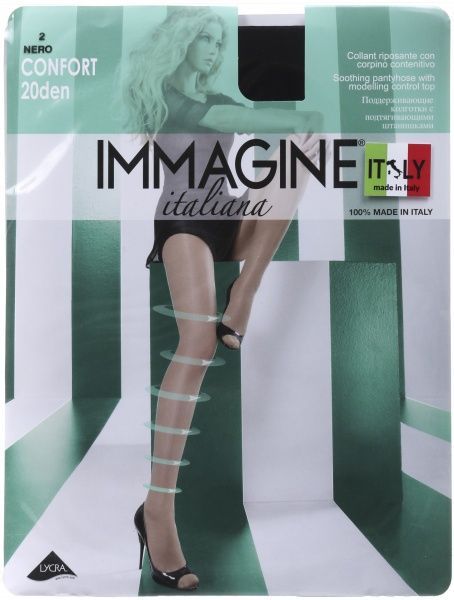 Колготки женские Immagine Confort 20 Den Nero р. 2 черный 1 шт. 