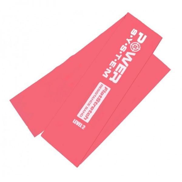 Стрічка-еспандер Power System червона PS_4122_Red