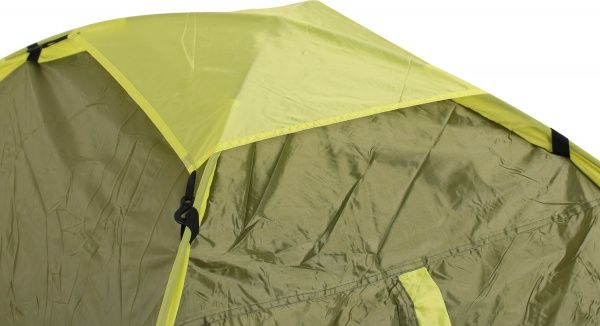 Палатка FDT-1101 туристическая 2-х местная 205х150х105 см зеленый