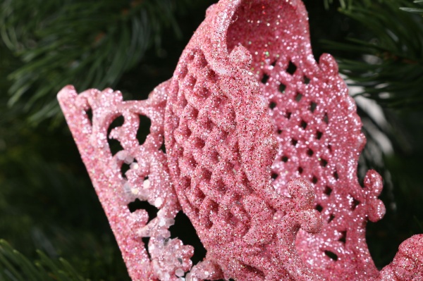 Декоративна підвіска Санчата 12 см рожевий HFK912P