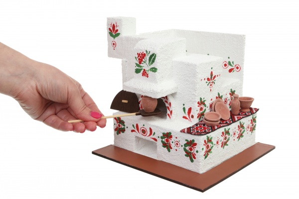 Конструктор із міні-цеглинок Reducio Українська піч 71177