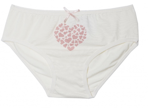 Труси для дівчаток KOSTA р.122–128 молочний 2502-3 