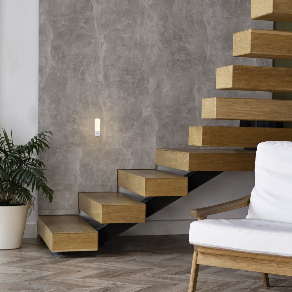 Ночник Videx LED з датчиком движения VL-NL014W-S 0,8 Вт белый 27897