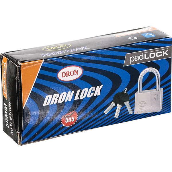 Замок навісний 50х75 мм відкритий (амбарний)