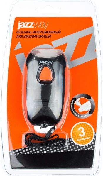 Ліхтар Jazzway DS2-L03-Accu чорний 