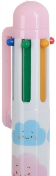 Ручка шариковая Веселый котенок 6 цветов 