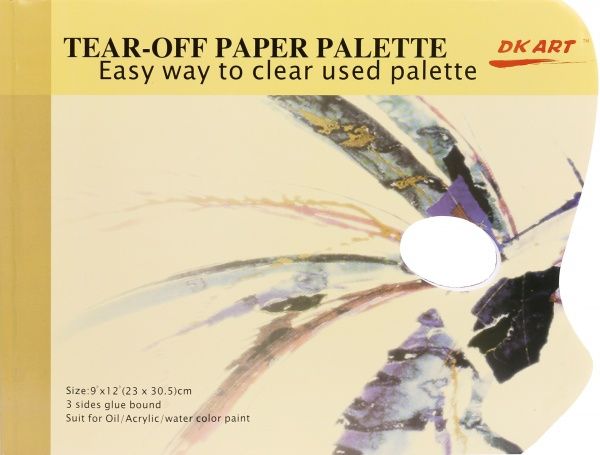 Палітра паперова універсальна 40 листів