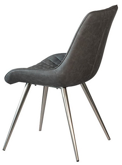 Стул Морис DC-1830 серый/хром