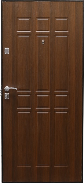 Дверь входная металлические Y1S001C053+P037C283 черный 2050х860 мм левая