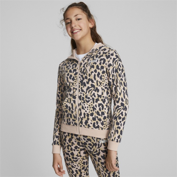 Джемпер Puma ALPHA AOP FULL-ZIP HOODIE FL G 67021847 р. 164 разноцветный