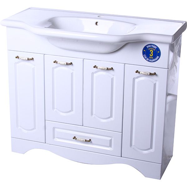 Тумба с умывальником Аква-Родос Классик 100 см 081300-u New Klasik