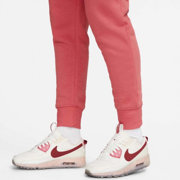 Брюки Nike W NSW PHNX FLC HR PANT STD FD0893-655 р. M красный