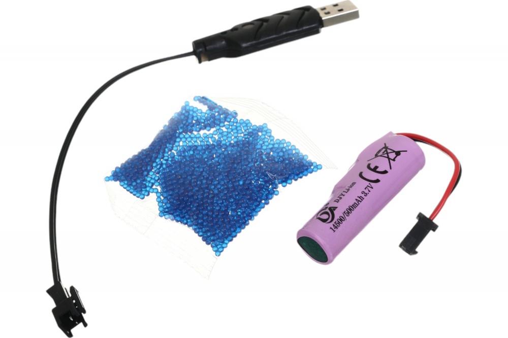 Оружие игрушечное XINCHEN TOYS Пистолет Glock А 7-8 мм с инфракрасным прицелом BOP1447156