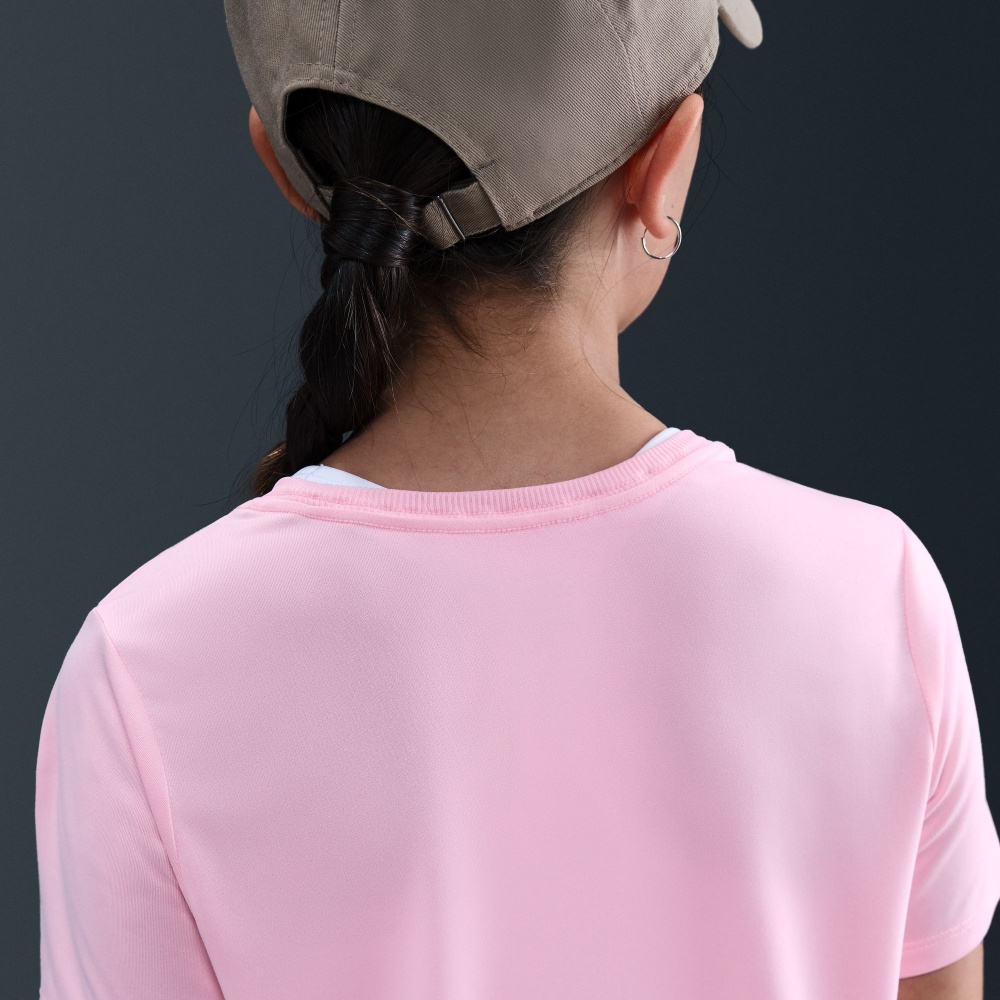 Футболка для девочек/детские Nike р.156 розовый FZ5600-690