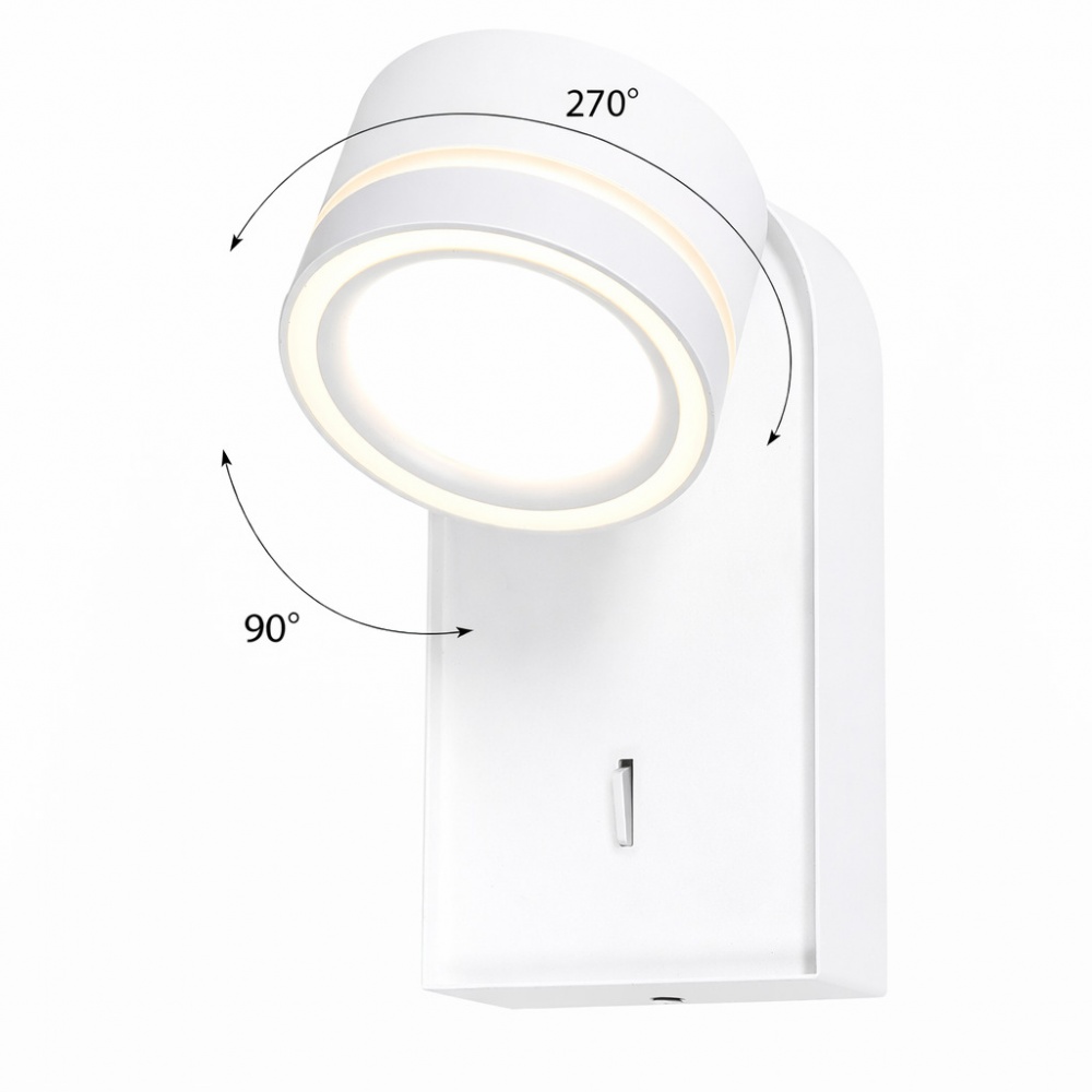 Бра LIGHT SET LUG LS-WL17085 12 Вт GX53 белый