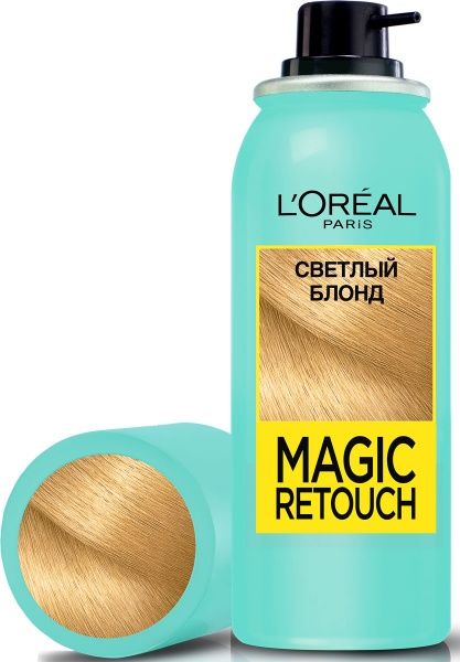 Спрей тонирующий Magic Retouch Magic Retouch для закрашивания отросших корней светлый блонд 75 мл