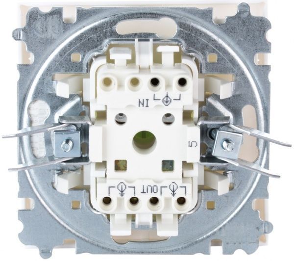 Выключатель двухклавишный ABB Neo без подсветки 10 А 230В IP20 светло-зеленый 3559M-A00652 42 20