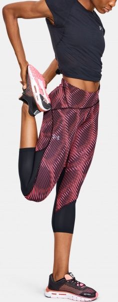Лосини Under Armour W UA Fly Fast HeatGear Printed Crop 1353511-691 M рожевий