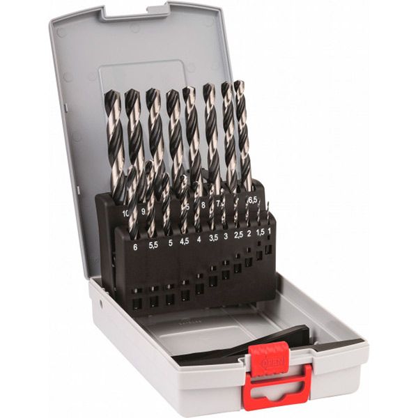 Набор сверл Bosch HSS PointTeQ ProBox 34 мм 1-10 мм 19 шт. 2608577351
