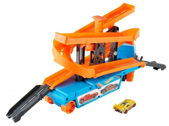 Вантажівка-транспортер Hot Wheels Крутий спуск GNM62