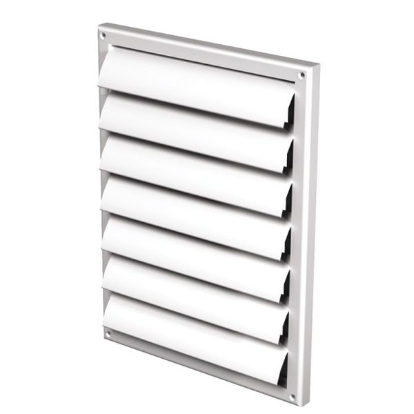 Решітка Вентс МВ 160Ж пластик білий 