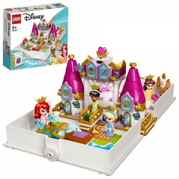 Конструктор LEGO Disney Книга пригод Аріель, Белль, Попелюшки й Тіани 43193