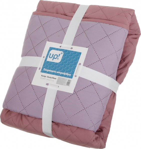 Покрывало Dusty Rose 215x240 см UP! (Underprice) лиловый/розовый 