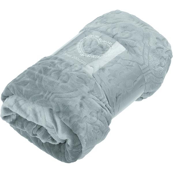 Плед фланелевий Underprice Glory антрацит 140x180 см