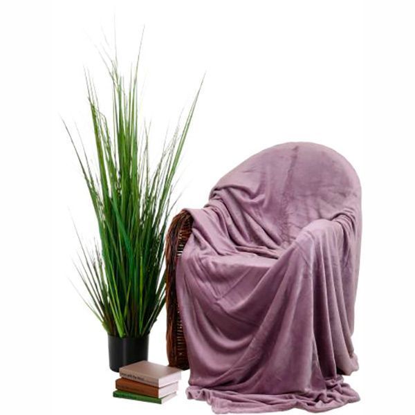 Плед Basic La Nuit обсидиан/тауп 200x220 см