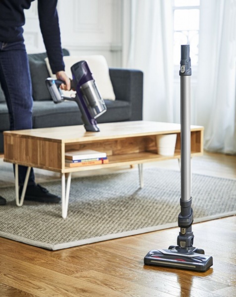 Пылесос аккумуляторный Rowenta X-PERT 6.60 Essential RH6837WO grey/blue 