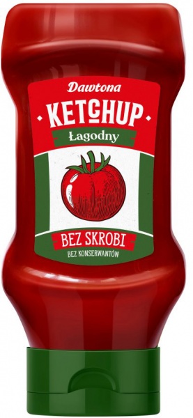 Кетчуп Dawtona нежный 450 г 5901713017963