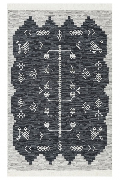 Ковер Ekohali Arya AR 23 Grey 160x230 см двусторонний 