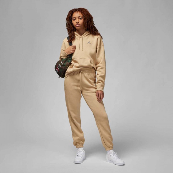 Джемпер Nike W J BRKLN FLC PO DQ4458-277 р. XL бежевий