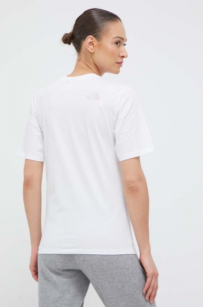 Футболка THE NORTH FACE W RELAXED EASY TEE NF0A4M5PIW81 р.L білий