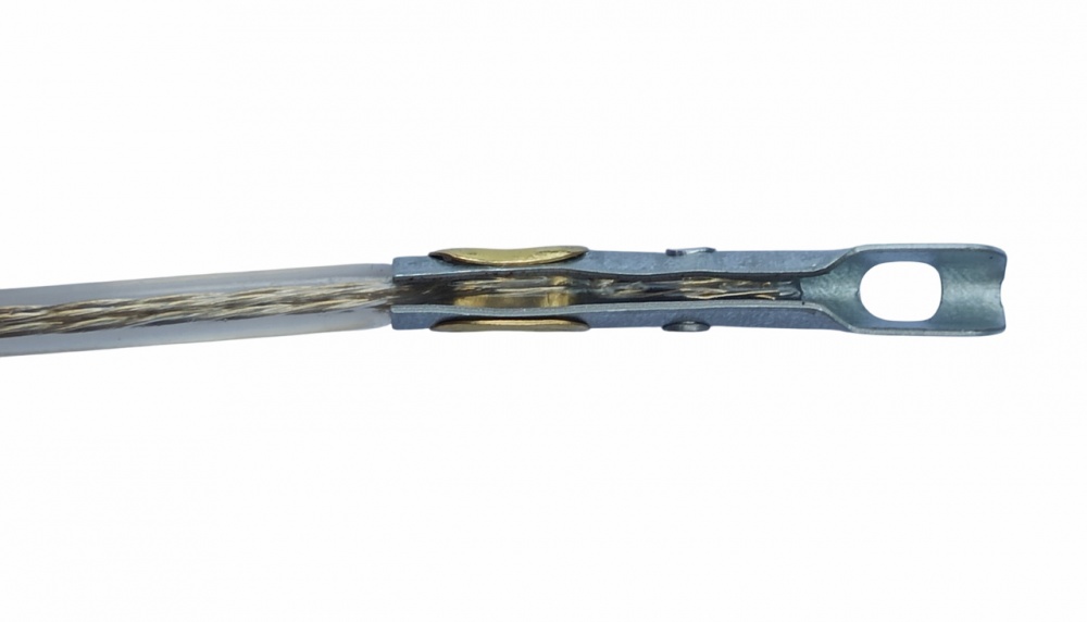 Трос сталевий з наконечниками для пломб D=6 мм в оболонці ПВХ 36 п.м. D=6 мм 36 пог. м