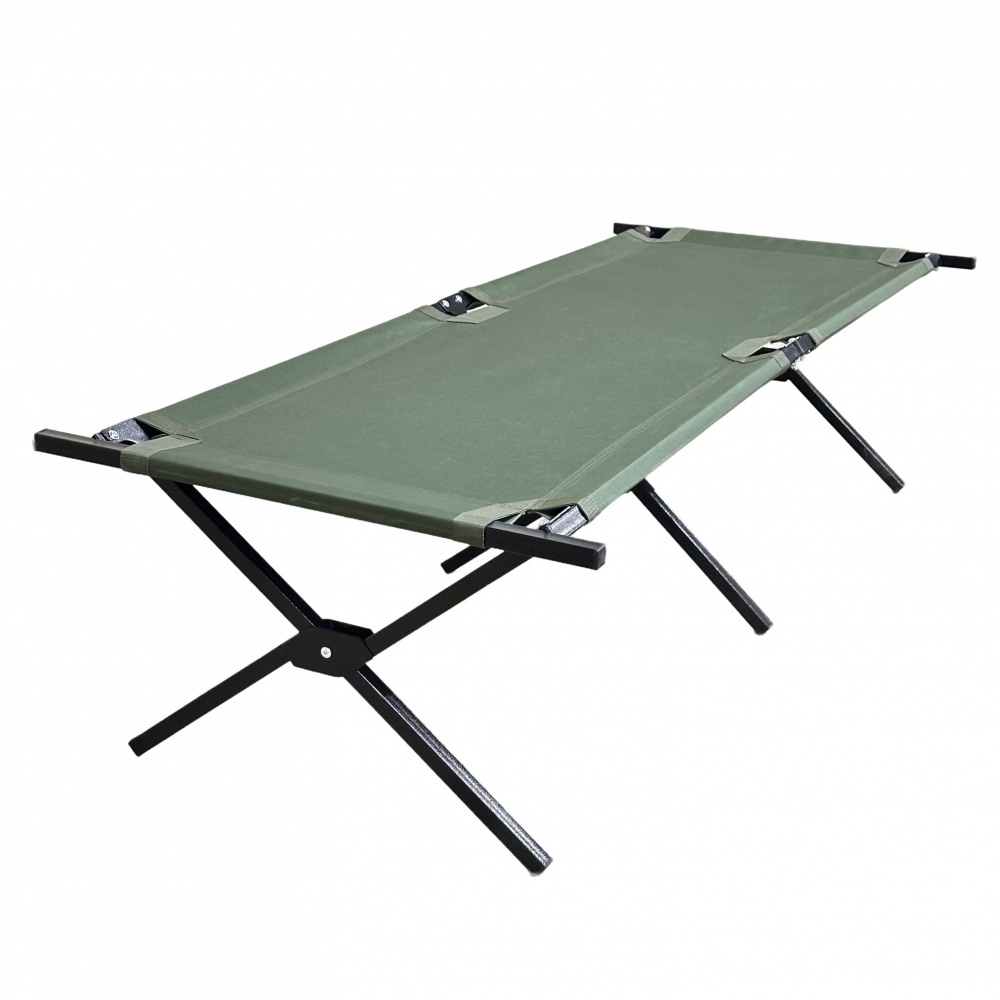 Раскладушка полевая типа NT оливковая Metalzavod