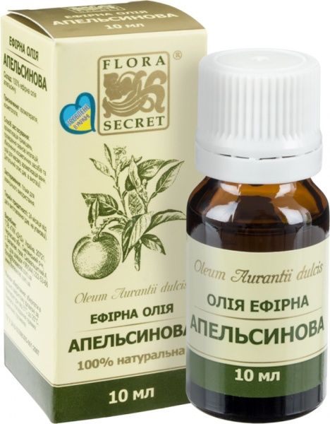 Ефірна олія Flora Secret Апельсиновое 10 мл 
