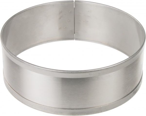 Кольцо для формирования блюда Oбечайка 160х60 мм d160 мм нержавеющая сталь