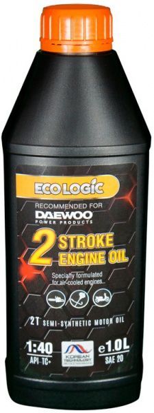 Олива Daewoo моторна 2T SAE 20 1 л Eco Logic