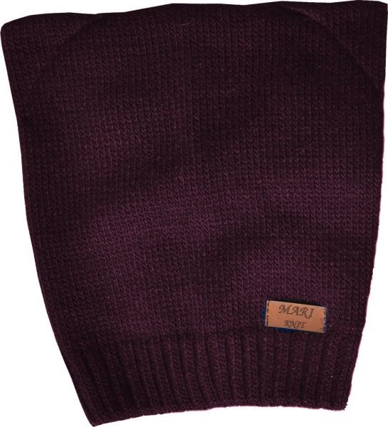 Шапка детская р.48-50 бордовый 806 
