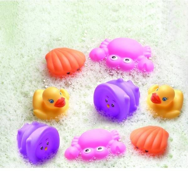 Іграшка-бризкалка Playgro набір 8 шт. для дівчаток 4 155