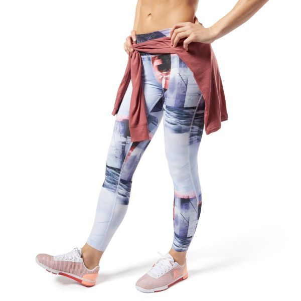 Лосины Reebok OS LUX BOLD TIGHT-D DY8174 XS фиолетовый